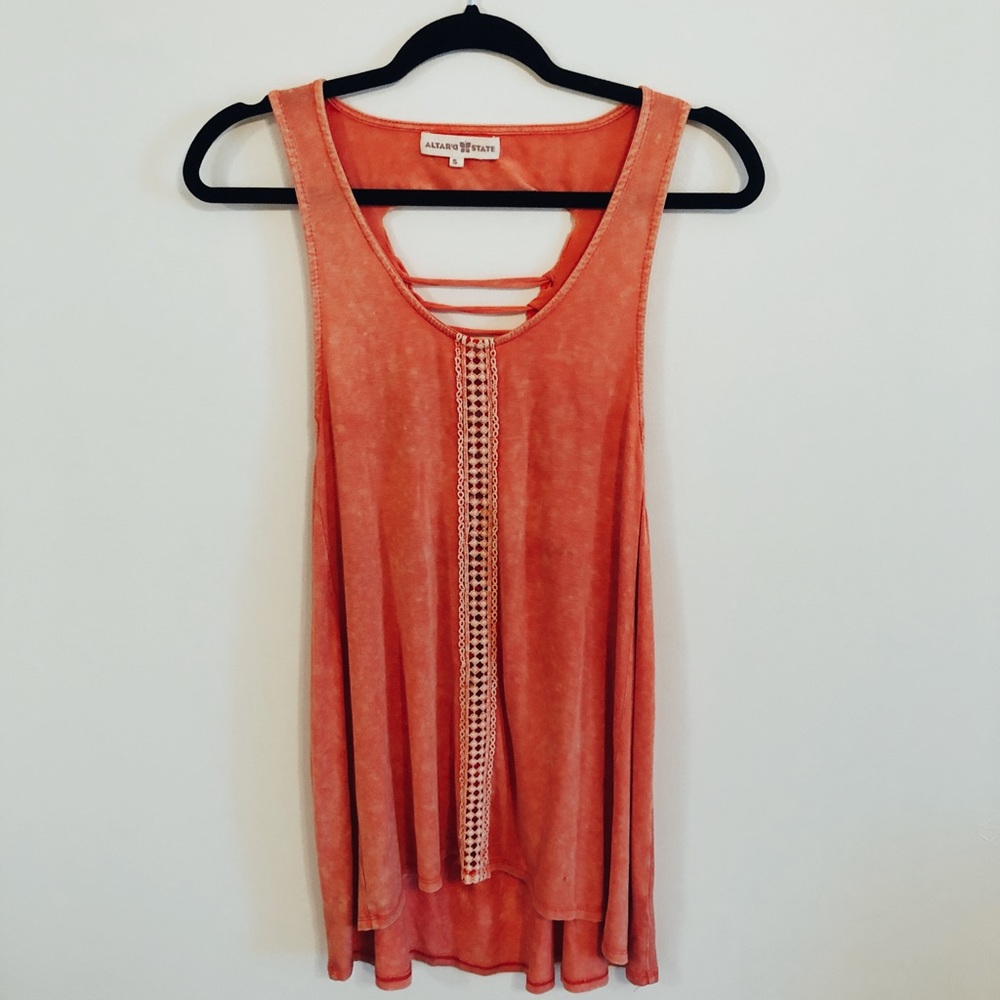 ALTAR’D STATE FLIRTY TANK | Small | trendy cuts